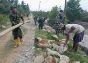 Satgas TMMD Ke-129 Kodim 0208/Asahan Kebut Pembangunan Turap di Batu Bara, Wujudkan Perlindungan Permukiman dan Kemanunggalan TNI-Rakyat