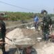 Tak Gentar Diterpa Terik Matahari, Satgas TMMD Ke-129 Kodim 0208/Asahan Kebut Pembangunan Turap Demi Lindungi Permukiman Warga Batu Bara
