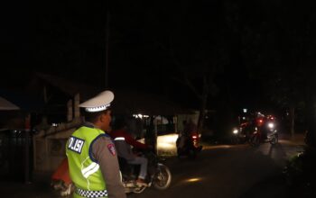 Bentuk Pelayanan, Sat Lantas Polres Langkat Pengaturan Lalin Malam Hari