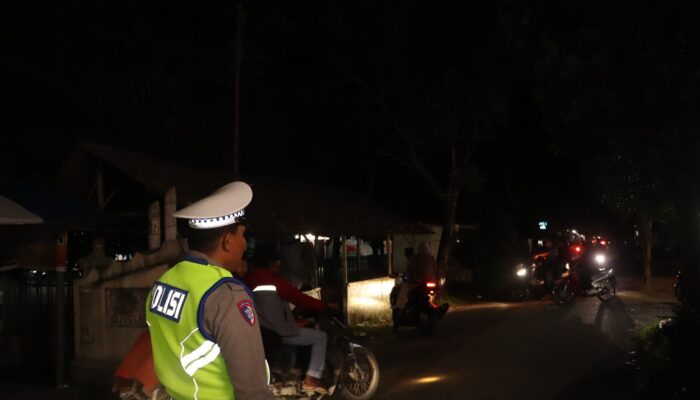 Bentuk Pelayanan, Sat Lantas Polres Langkat Pengaturan Lalin Malam Hari