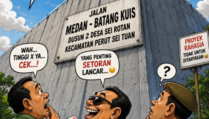 Surat Masuk ke Bupati Deli Serdang Tak Berbuah Tindakan, P2BMI dan GRPK Soroti Sikap Dinas Cipta Karya atas Pagar Gudang Tanpa PBG