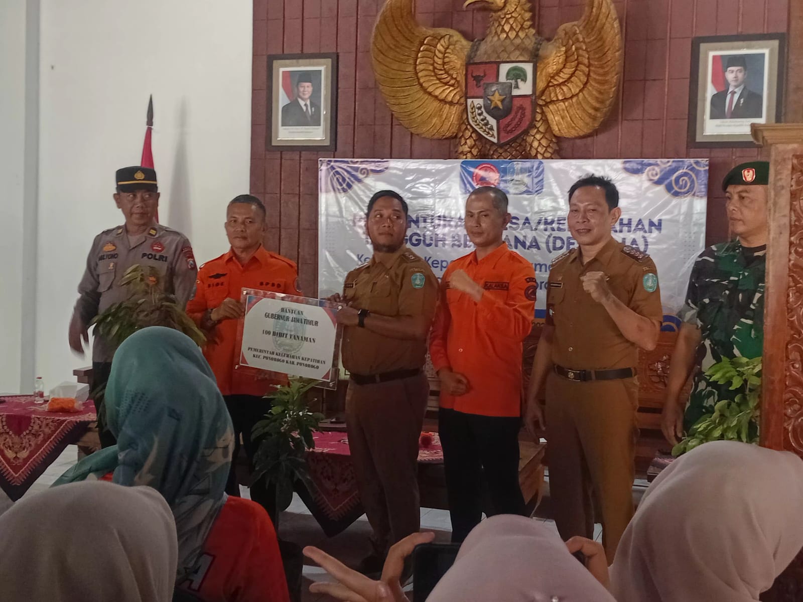 Pembentukan Desa Tangguh Bencana di Kelurahan Kepatihan Ponorogo.