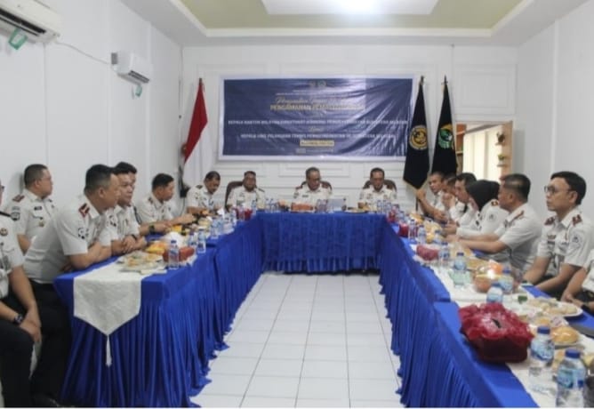 Penguatan Tusi Lapas Narkotika Muara Beliti di Kanwil Kemenkumham Sumsel.