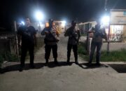 Gelar Patroli Malam, Polsek Medang Deras Antisipasi Begal dan Aksi Tawuran Remaja