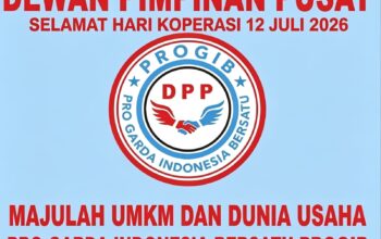 DPP PROGIB: Hari Koperasi Momentum Memperkuat UMKM dan Mewujudkan Indonesia Emas 2045