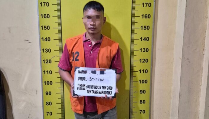 Gerak Cepat Polresta Deli Serdang, Pria Berinisial NA Diamankan dengan 1,7 Gram Sabu di Galang