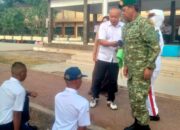 Danramil Pagaden Kapten M. Saprudin Buka MPLS 570 Siswa Baru SMK Negeri 1 Cipunagara