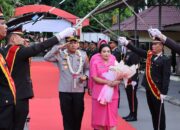 Polres Langkat Gelar Pisah Sambut Kapolres, AKBP David Triyo Resmi Gantikan AKBP Hannry PH. Tambunan