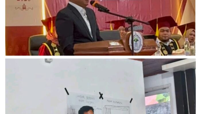 BEM ITP2I Apresiasi Komitmen Pemkab Pelalawan, Nilai Sambutan Wabup Husni Tamrin Jadi Penyemangat Lulusan