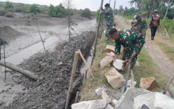 Satgas TMMD Ke-129 Kodim 0208/Asahan Kebut Pembangunan Turap 1.000 Meter, Bentengi Permukiman Warga dari Abrasi IMG-20260718-WA0189