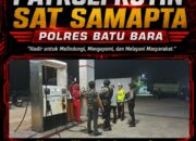 Patroli Malam Sat Samapta Polres Batu Bara Perkuat Pengamanan Jalinsum, Antisipasi Begal hingga Balap Liar