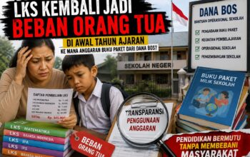 LKS Kembali Jadi Beban Orang Tua di Sekolah Negeri, Ke Mana Anggaran Dana Buku Paketnya?