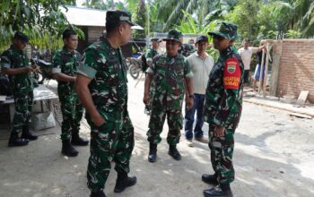 Tim Wasev Tinjau Langsung TMMD Ke-129 di Batu Bara, Pastikan Seluruh Sasaran Fisik dan Nonfisik Berjalan Optimal