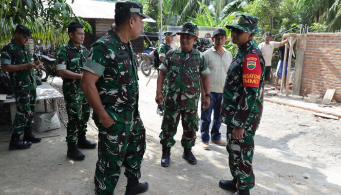 Tim Wasev Tinjau Langsung TMMD Ke-129 di Batu Bara, Pastikan Seluruh Sasaran Fisik dan Nonfisik Berjalan Optimal