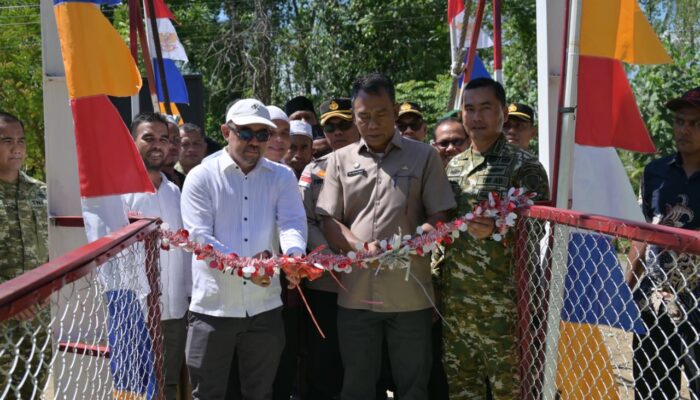 Dandim 0102/Pidie dan Forkopimda Resmikan Jembatan Perintis Garuda, Mampukah Dongkrak Ekonomi Warga?