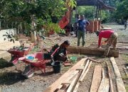 Rakit Mal dan Cor Tiang MCK Sasaran 1 TMMD ke-129, Progres Pembangunan Terus Melesat!