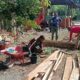 Rakit Mal dan Cor Tiang MCK Sasaran 1 TMMD ke-129, Progres Pembangunan Terus Melesat!