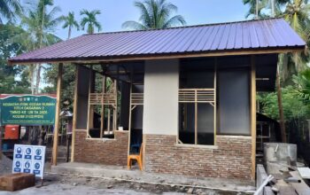 Kusen dan Batu Bata Rampung, Rehabilitasi RTLH Mulyana TMMD Ke-129 Tembus 47 Persen