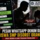 Orang Tua Soroti Pesan WhatsApp Oknum Guru SD kepada Siswa SMP, Anak  Alami Dugaan Tekanan Psikologis