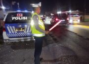 Antisipasi Kecelakaan, Satlantas Polres Batu Bara Intensifkan Patroli “Blue Light” di Jalinsum