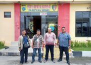TIM INVESTIGASI P2BMI BERSAMA LSM GRPK KUNJUNGI POLRESTA DELI SERDANG, SOROT KASUS DUGAAN KORUPSI DANA DESA
