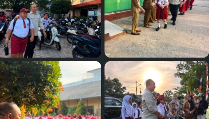 Gerakan Melalui Gerakan Ayah Mengantar Anak ke Sekolah, saya mengajak seluruh ayah di Kabupaten Ketapang