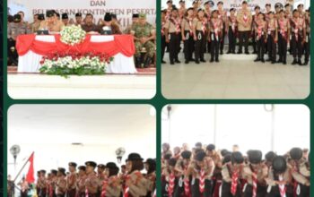 Bupati Ketapang dan Wakil bupati Lantik Pramuka Garuda dan Lepas Kontingen Jamnas XII, Tekankan Prestasi, Karakter, Semangat Membangun Daerah