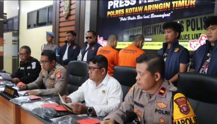 Dipicu Senggolan Saat Joget dan Pengaruh Miras, Polres Kotim Ringkus Dua Pelaku Pengeroyokan Berujung Maut