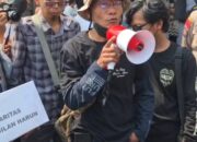 Lawan Kriminalisasi Pers, Gabungan Wartawan Subang Gelar Aksi Tutup Mulut Tuntut Penegakan Hukum Tanpa Tebang Pilih