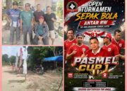 Semarakkan HUT RI ke-81, Persatuan Pemuda Pasar Melati Gelar Open Turnamen Sepak Bola ‘PASMEL CUP I’ Antar RW Se-Kelurahan Sorek Satu