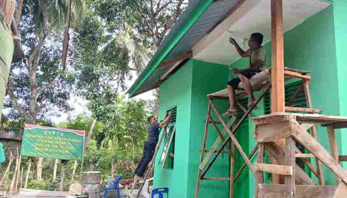 Berkah Nyata TMMD Kodim Pidie: Rumah Impian Mulyana Nanda Nyaris Rampung