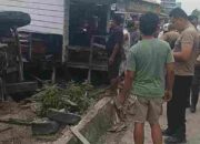 Truk Fuso Angkut Kernel PT Musim Mas Alami Insiden di  Lubuk Terap  Pelalawan, Tidak Ada Korban Jiwa Dilaporkan