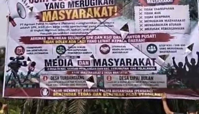 Warga Bertahan 16 Hari, Kades Lipai Bulan Harap Ada Titik Temu dengan Agrinas