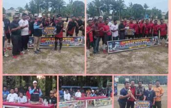 Junaidi Purba ST, Ketua Karang Taruna Pelalawan, Tutup Pangkalan Malako Cup I: All Star Indragiri Juara 3-0 Penyerahan piala kepada pemenang turnamen sepak bola Pangkalan Malako Cup I U-40 oleh Junaidi Purba.
