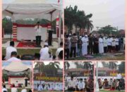 Pelalawan Serentak Salat Istisqa di Tengah Kepungan Asap, Plt Camat Pangkalan Kuras Rudiyanto SE, MM Ajak Warga: Jangan Bakar Lahan!