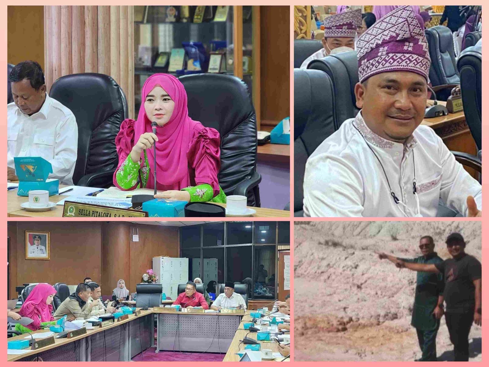 Lokasi lahan hibah warga Desa Kemang, Pangkalan Kuras, yang disiapkan untuk pembangunan SMA/SMK Negeri.