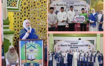 Anggota DPRD Riau Sella Pitaloka, S.AP, M.Si. di Tengah Ratusan Jamaah: Teladani Akhlak Rasulullah, Perkuat Pendidikan Generasi Qurani