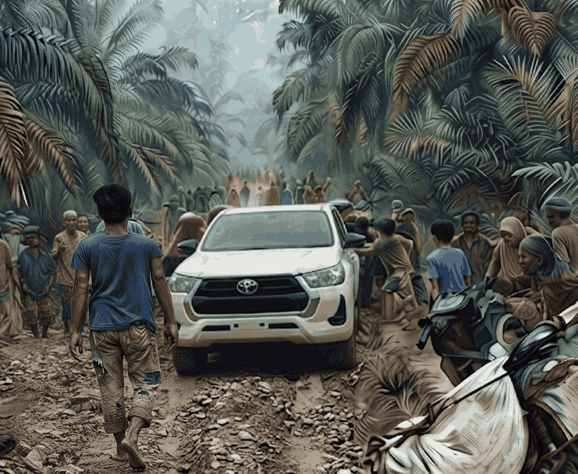 Suasana kawasan perkebunan PT Sari Aditya Loka (SAL) di Kabupaten Sarolangun, Jambi.