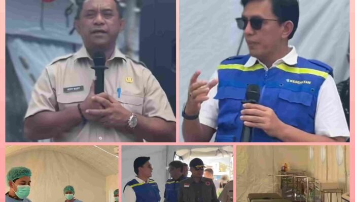 Gempa Flores Belum Usai, RS Lapangan Ruteng Jadi Tumpuan: Bupati Pastikan Pelayanan Tetap Penuh
