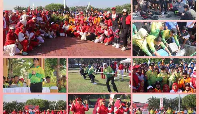 Semarak Merah Putih KORMI Madiun, Bupati Ajak Warga Hidup Sehat Lewat Olahraga Masyarakat