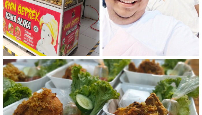 Grand Opening Ayam Geprek Kaka Alika, Targetkan 30 Cabang di Tangerang Utara