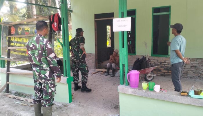 Dari Rumah Rapuh Menjadi Harapan Baru, Senyum Ibu Jumsina Menjadi Makna TMMD bagi Warga Batu Bara