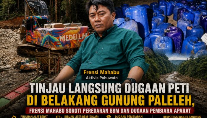 Tokoh Pemuda Pohuwato Bongkar Dugaan Puluhan Alat Berat di Tambang Ilegal Gunung Paleleh, Akan Lapor Polda!