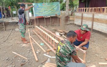 Inovasi Gemilang TMMD Ke-129 Kodim 0102/Pidie: Budidaya Terpadu Kandang Ayam dan Kolam Lele Siap Genjot Ekonomi Warga