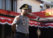 “Sedekah Itu Tameng dari Masalah”, Pesan Perdana AKBP Alaiddin di Apel Pagi Polres Jember
