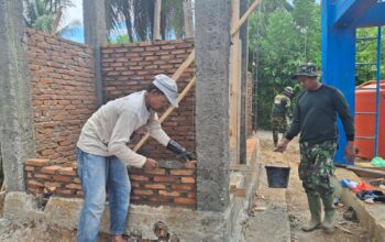 Satgas TMMD Kodim 0102/Pidie dan Warga Kebut Pembangunan MCK, Hadirkan Sanitasi Layak di Meunasah Blang Cot IMG-20260804-WA0008
