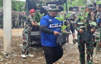 Dukung Ketahanan Pangan, Satgas TMMD Kodim 0102/Pidie Siapkan Bibit Sayuran untuk Penerima Manfaat RTLH