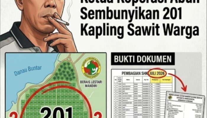 Skandal Kemitraan Sawit Ketapang? 201 Data Kapling Warga Diduga Disembunyikan, Pengurus Koperasi Jadi Sorotan