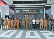 Kunker Tim Wasev TMMD Ke-129 Disambut Hangat Forkopimda Kabupaten Pidie