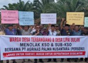 Tolak KSO PT Agrinas Palma Nusantara, Warga Dua Desa di Pelalawan Bersatu Suarakan Aspirasi